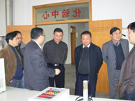 市經(jīng)信委領(lǐng)導(dǎo)指導(dǎo)工作